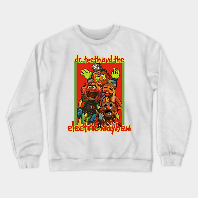 Teeth mayhemm Crewneck Sweatshirt by Kneaded Designs